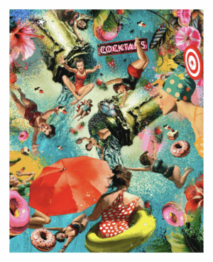 Pool•Party – Art Print