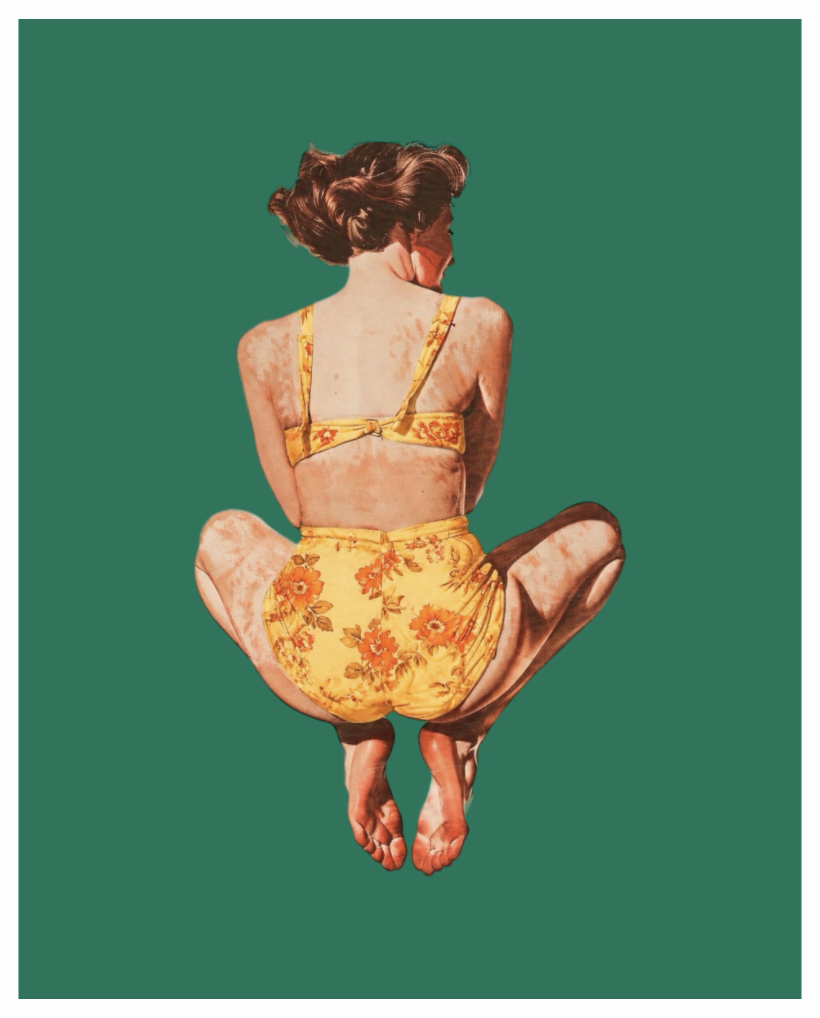 Green•Jump – Art Print | Galaxy Epop