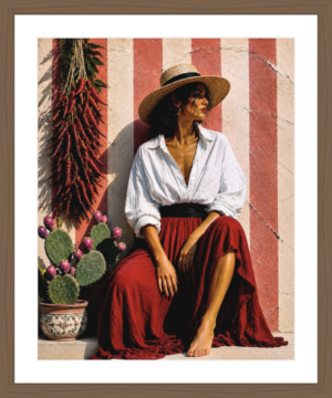 Peperoncino – Art Print framed