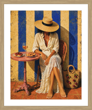Summer•Relax – Art Print framed